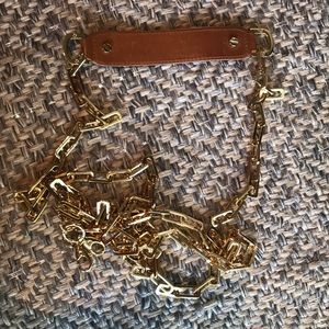 Tory Burch Long Gold Chain Strap for TB Clutch